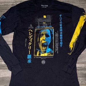 Hereditary horror movie Rucking Fotten - mens size large long-sleeve shirt